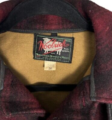 Vintage 1930s WOOLRICH (USA) Plaid Wool Sport Jacket Pea Vintage 1930s WOOLRICH (USA) Plaid Wool Sport Jacket Pea