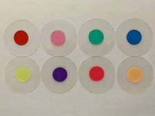 Microscope 32mm Set of Eight Rheinberg Center Stop Filters - Very Exciting Views