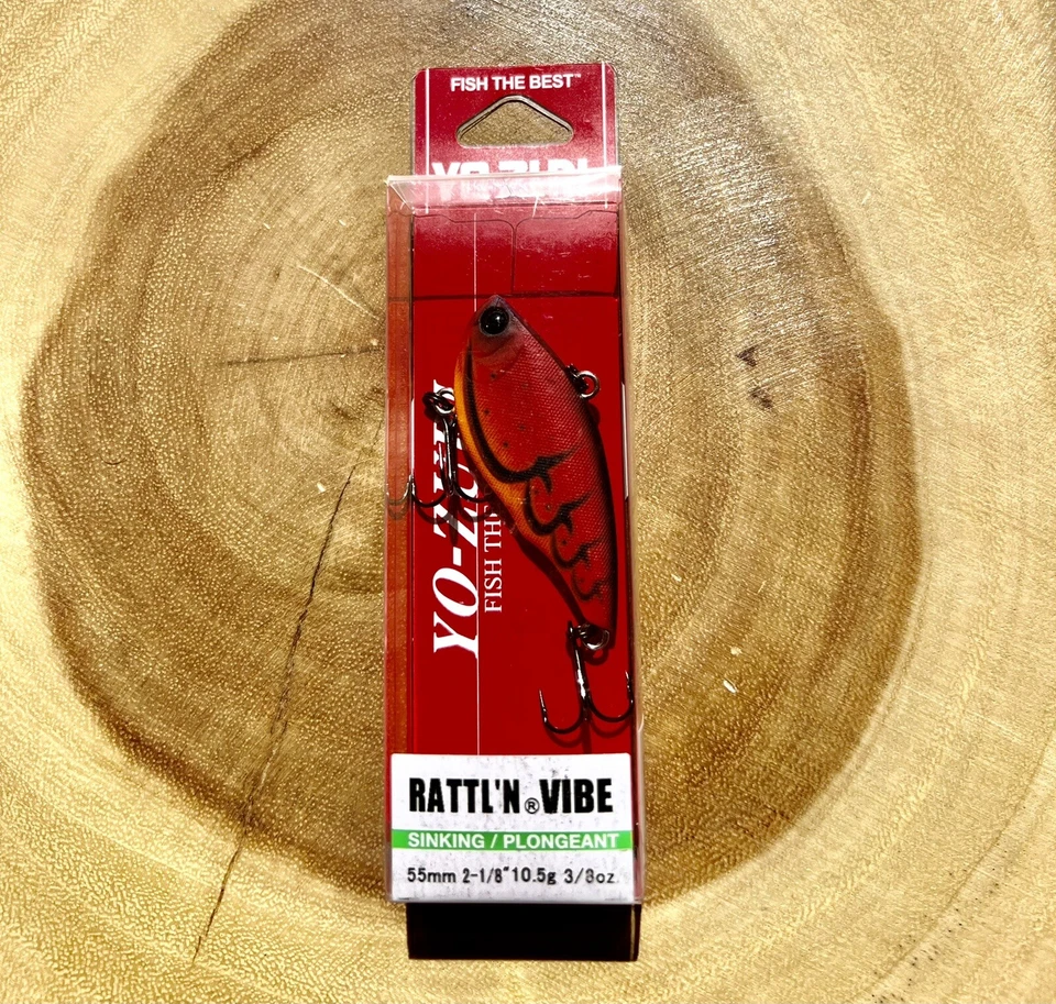 Yo-Zuri RattL'N Vibe, Приманка Lipless, Рыбалка на Бас, Бесплатная Доставка! Новый с Ярлыками! - Изображение 4 из 4