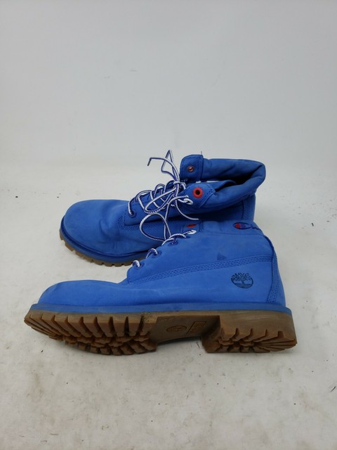 timberland champion boots blue