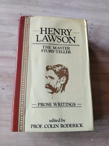 Henry Lawson Master Story-Teller by Colin Roderick. Lrg HC, DJ | eBay ...
