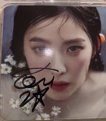 Red Velvet Irene [Like a flower] Autographed Signed Album Case Ver