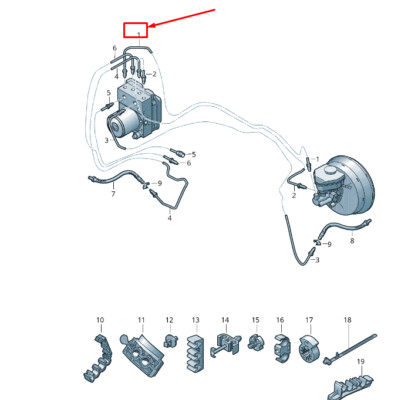 Anteriore Lato Passeggero Sinistro NS Fendinebbia H11 Per VW Golf Mk5