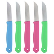 5x Sch&auml;lmesser K&uuml;chenmesser Kartoffelsch&auml;lmesser Messer Gem&uuml;semesser Obst Set