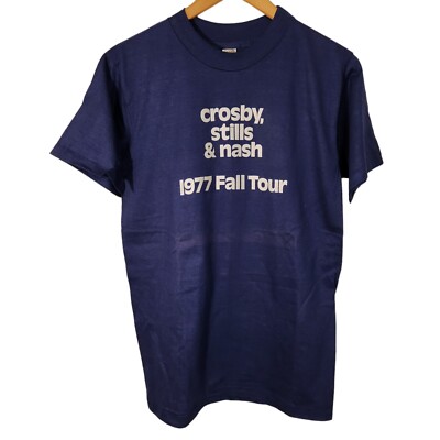 Crosby Stills & Nash Tシャツ 2001年 ローカルクルー（Vintage