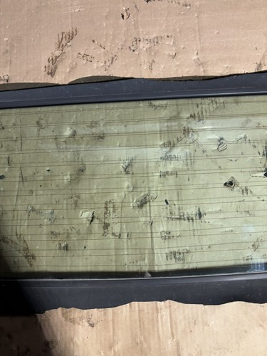 2001 - 2006 Bmw 3 Series E46 Convertible Soft Glass Window Windscreen Back Rear - Picture 6 of 7