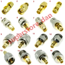 1Pcs Adapter SMA TO N UHF PL259 BNC SO239 PL259 male female RF Coax Connector
