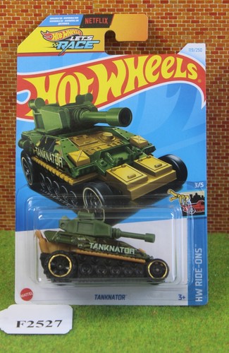 Hot Wheels Einzelwagen – Tanknator HTC39 – Maßstab 1:64 Für Sammler Und Kids Hot Wheels Einzelwagen – Tanknator HTC39 – Maßstab 1:64 Für Sammler Und Kids