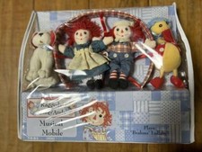 Raggedy Ann  Andy musical mobile 1