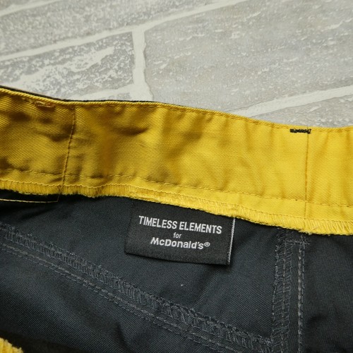 McDonalds Timeless Elements Pants Womens Size 12-30 Black Employee Uniform - Picture 3 of 8