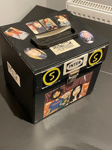 Retro Carry Case for Vinyl 7" Singles - Storage for Approx 80 Records - Ex DJ - 第 1/5 張圖片