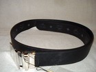 100% AUTHENTIC NEW MEN MCM BLACK LOGO MCM BELT ONE SIZE — photo 7