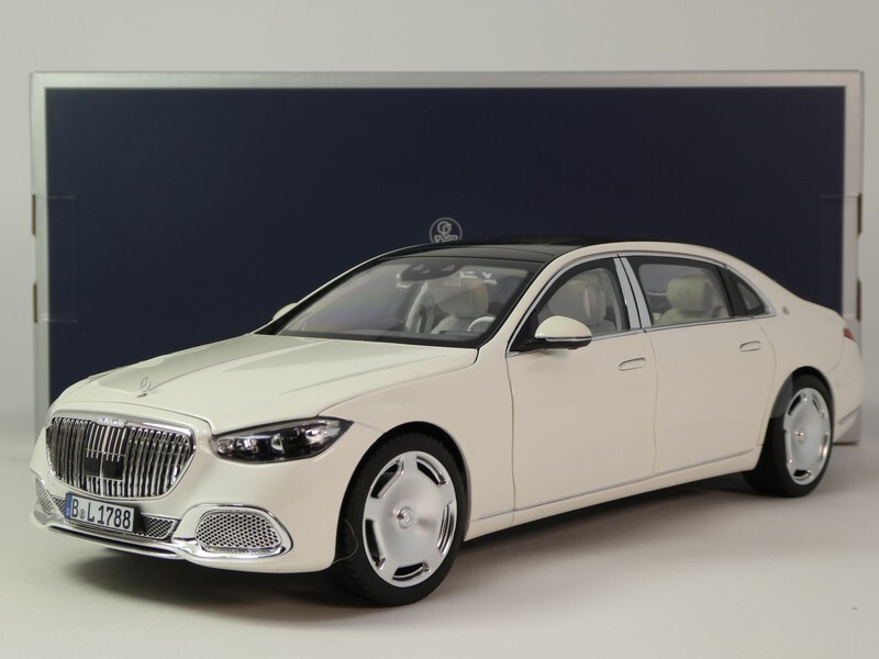 Norev Mercedes Maybach S-Class Diamond White Metallic 2021 1 Norev Mercedes Maybach S-Class Diamond White Metallic 2021 1