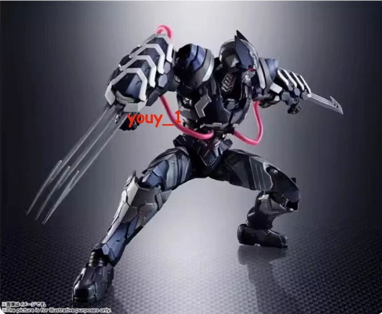 1 pieza Nueva Figura de Acción Bandai S.H.Figuarts Venom Symbiote Wolverine Avengers Regalo Foto 3 de 4