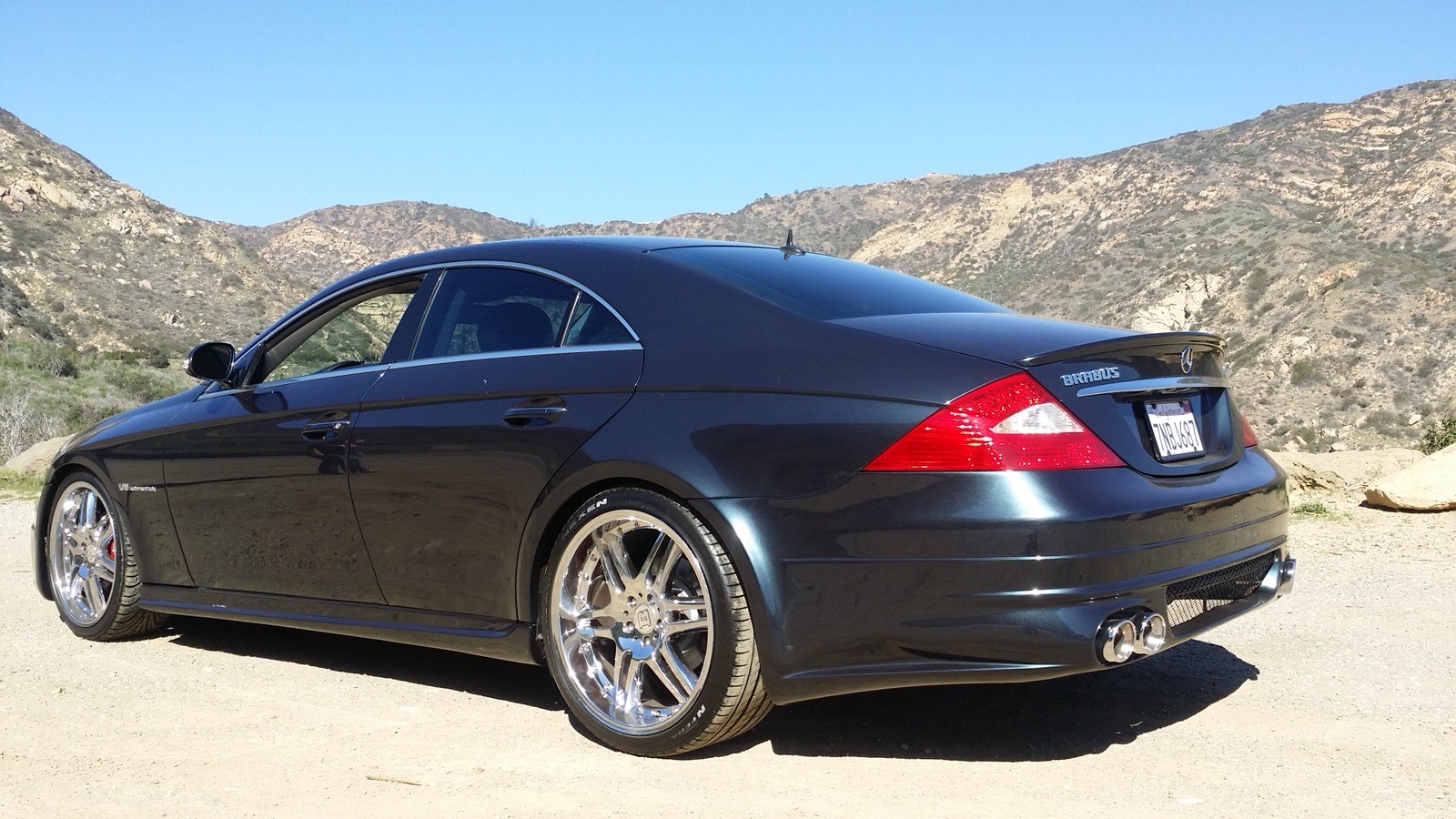 05-10 Mercedes-Benz W219 CLS-Class Rear Trunk Spoiler Wing Amg Brabus No Ship!