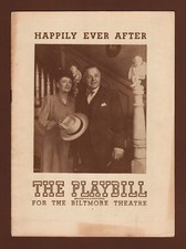 Gene Lockhart "HAPPILY EVER AFTER" Parker Fennelly 1945 FLOP Opening Playbill