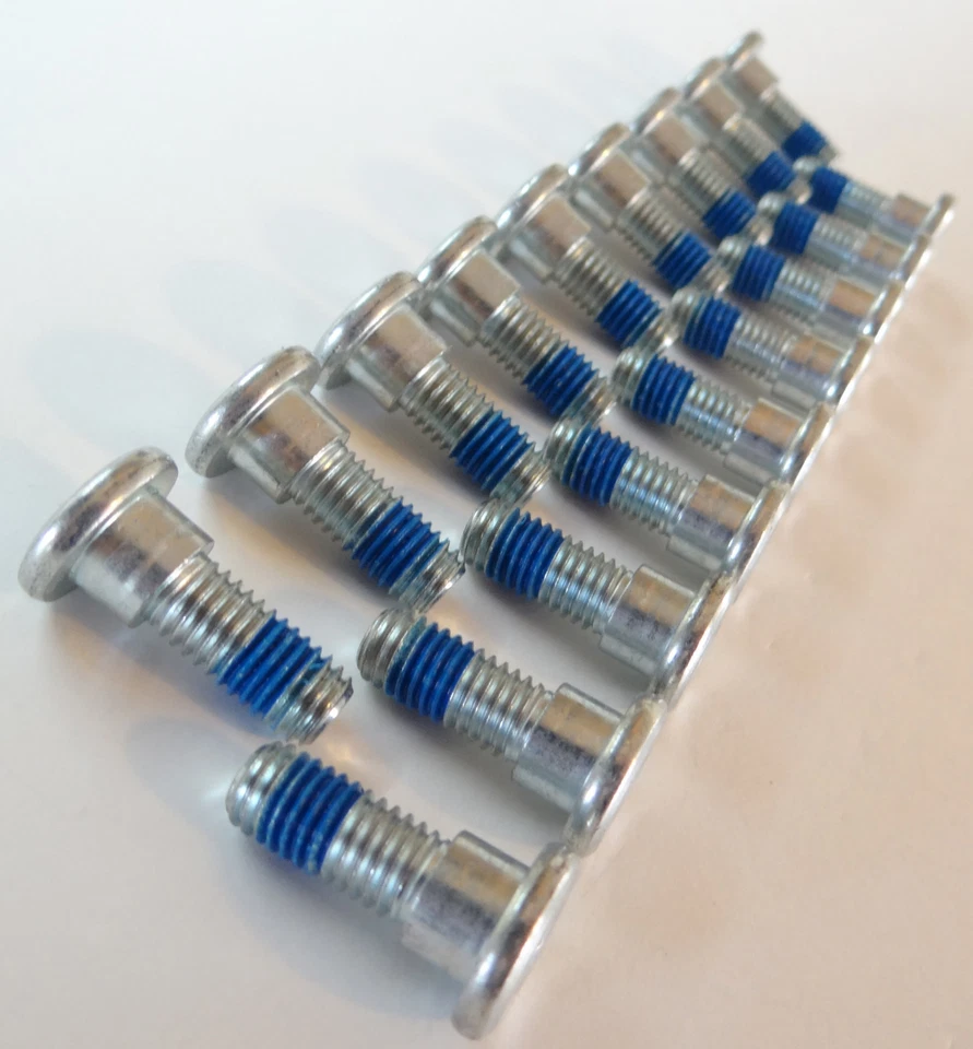 Kit de parafusos de rotor de freio dianteiro e traseiro 18 peças 8X24 CBR600 CBR1000 GL1500 NT700 HONDA - Imagem 2 de 2