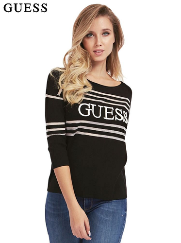 MAGLIONCINO DONNA GUESS ART W0YR87Z2BB0 S9A3 COLORE FOTO MISURA A SCELTA |  eBay