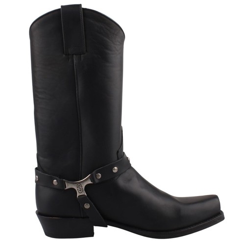 Botas de motociclista Sendra 3091-Sprinter Bras Negro negras - Imagen 2 de 7