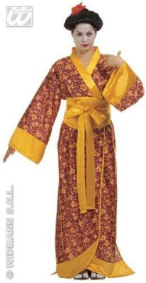 Atosa Costume Giapponese Tradizionale Per Adulti - Taglia M, Ideale Per Feste A Tema E Halloween