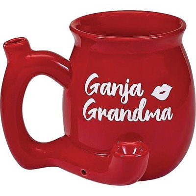 'Grandma' Ceramic Pipe Mug