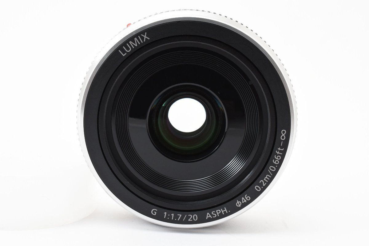 PANASONIC LUMIX G 20mm F1.7 II ASPH. H-H020A-S Silver | eBay