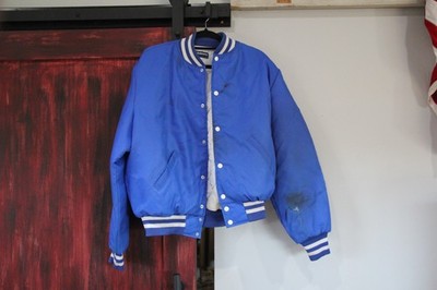 Vintage Satin Jacket ''Big Y Tavern'' Size Large