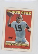 1988 Super Star Sticker Back Cards ( 26 177) Bernie Kosar Leonard Smith #13 7j0