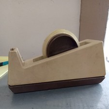 Vintage Scotch 3M C-25 Weighted Tape Dispenser Model 28000 Heavy Duty Made USA