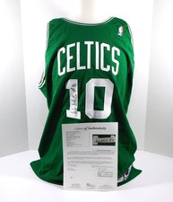 1994-95 Boston Celtics Jo Jo White Signed Team Issued Green Jersey JSA Auto