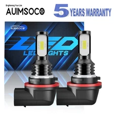 FOR Kawasaki MULE 4000 4010 2014-2020 Pure White LED Headlight Bulbs 12V 35/35W