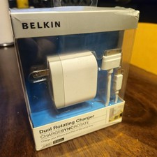 Belkin Dual Rotating Charger Ipod 32pin 1g 2g 3g 4g