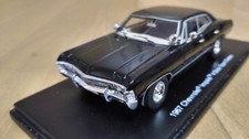 TSM Chevrolet Impala 4-door sports sedan 1967 black American muscle 1/43 Minicar