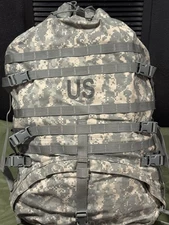 USGI MOLLE II Large Rucksack Field Pack Military Surplus ACU Modular System