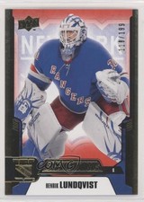 2019-20 Upper Deck Credentials Red 118/199 Henrik Lundqvist #31 HOF ct7