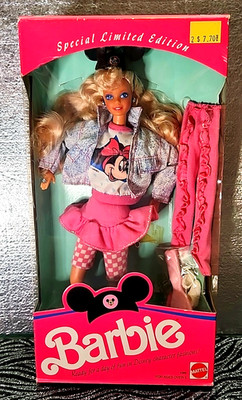 HTF SPECIAL LIMITED EDITION Vintage Mickey Mouse Ears Barbie