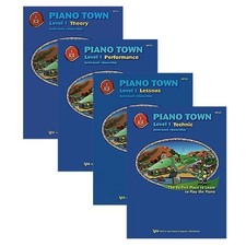 PIANO TOWN LEVEL 1 LEARNERS PACK - LESSON, THEORY, BRAND NEW