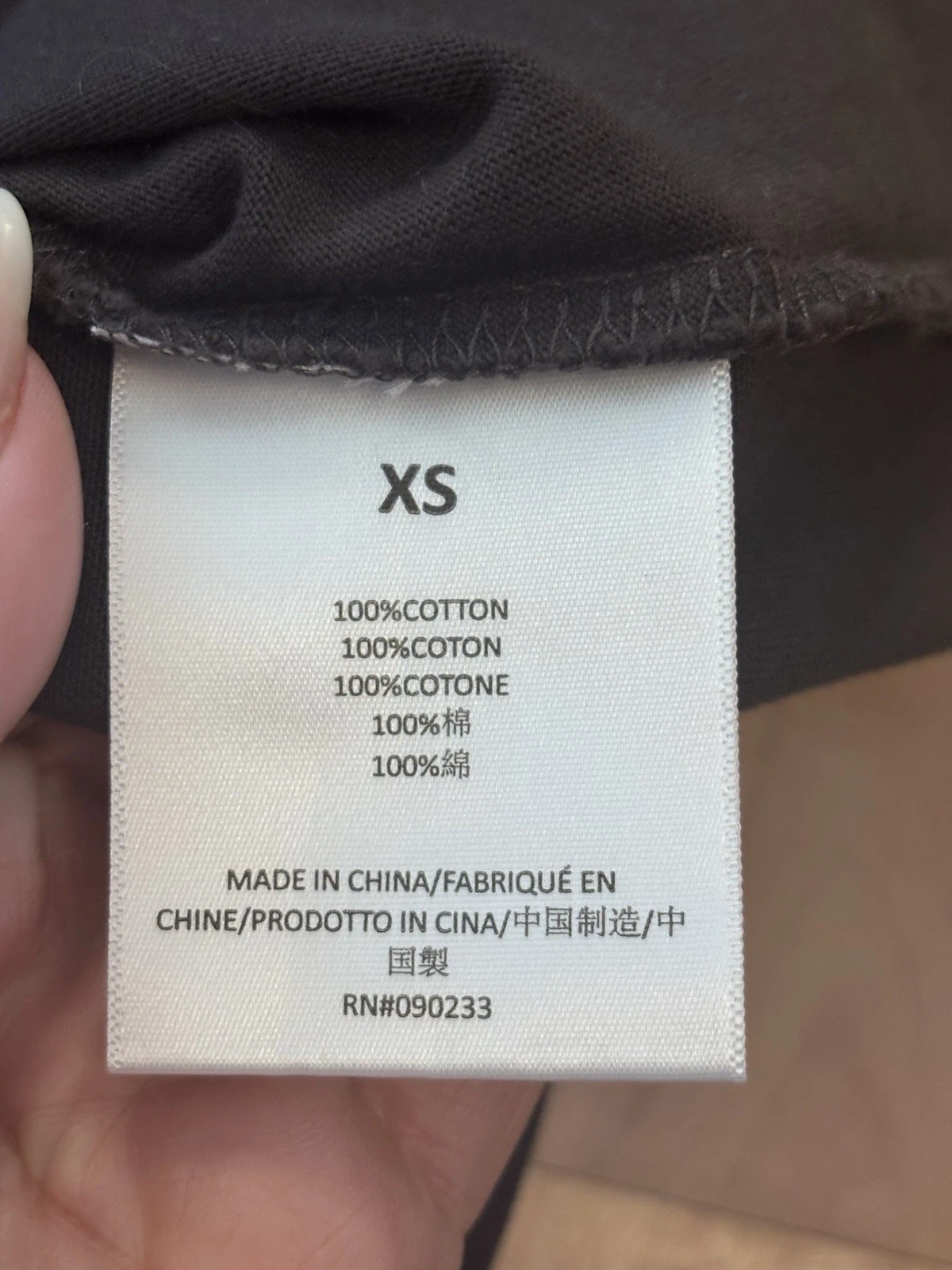 FEAR OF GOD Vestito Tshirt Donna Essentials Paura di Dio Taglia Xs