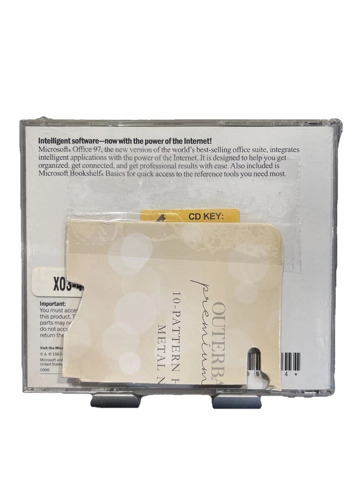 Microsoft Office 97 Professional Edition Full Version CD New Sealed - Image 2 of 3