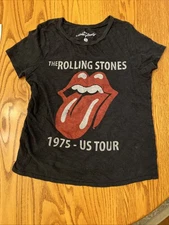 Rolling Stones 1975 US Tour T Shirt (Size L) 