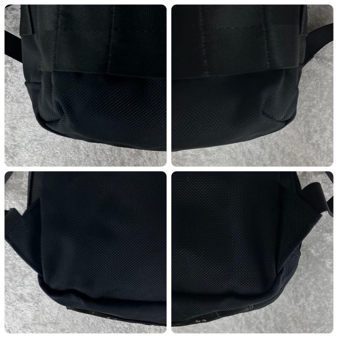 BRIEFING Simple Flap Backpack Black Ballistic Nyl… - image 5