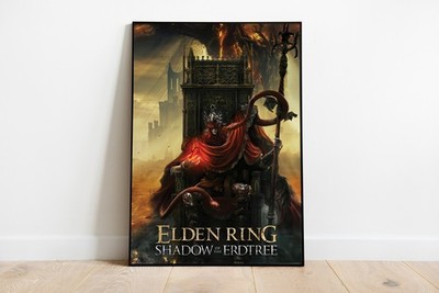 Elden Ring Shadow of the Erdtree DLC Poster | Video Game Art Print