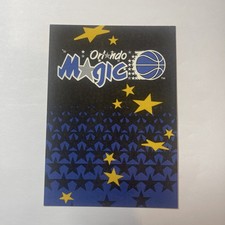 1994-95 NBA Hoops Orlando Magic Team Logo Basketball Card Skybox #409