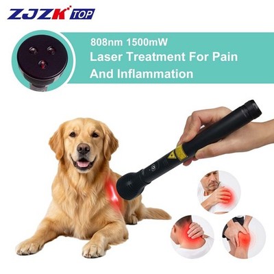 1500mW 808nm Cold Laser Therapy Device for Tendon Care Sports Routine Human Pet