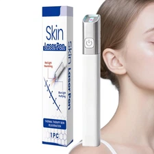 Skin Laser Pen Red And Blue Double Light Portable Nourishing Purifying Firming