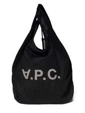 A.P.C. Handbag Polyester Black