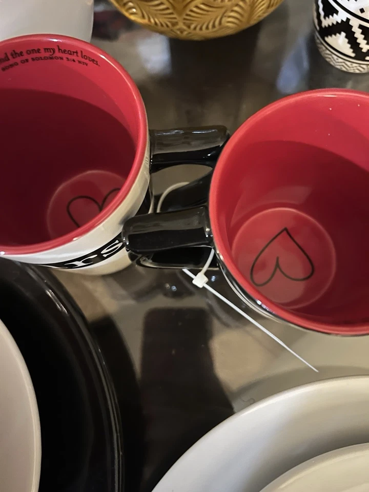 Juego de platos IKEA rojo negro blanco juego de platos para 2 ajustes varias marcas suyo/🎁 Foto 3 de 4