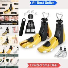 Shoe Stretcher Boot Expander 2 Pack Adjustable Width Length Men Women