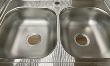 Elkay D233221 Dayton Drop In Double Basin Stainless Steel Kitchen Sink- READ