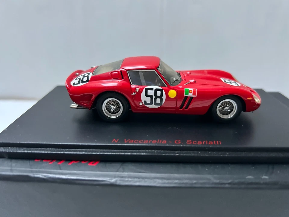 REDLINE (Spark) RL117 Ferrari 250 GTO #58 24h Le Mans 1962 N. Vaccarella 1/43 - Photo 4/4